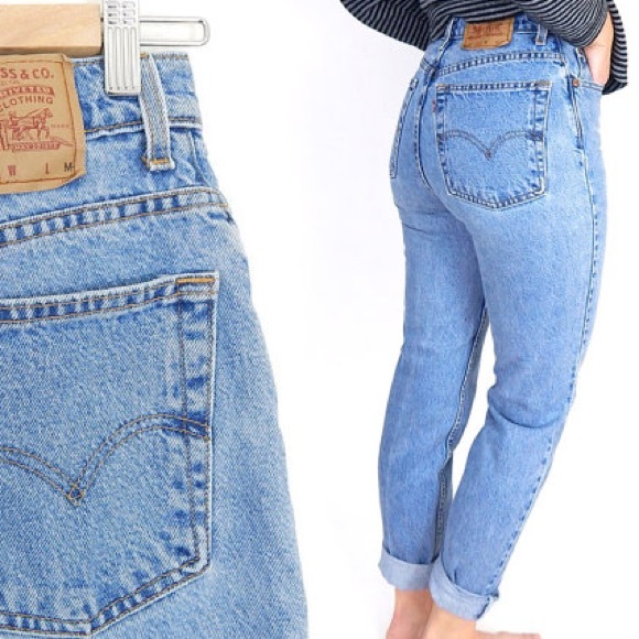 Levi's Denim - Levi's • Vintage 550 high waisted mom jeans